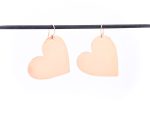 Orecchini cuore oro rosa best seller - immagine 3