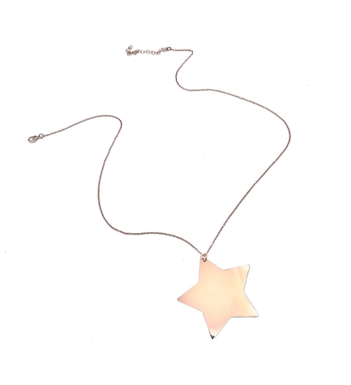 Collana stella oro rosa best seller - immagine 3