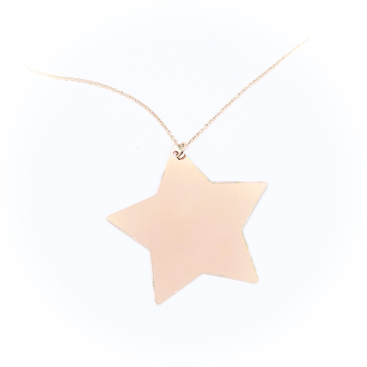 Collana stella oro rosa best seller - immagine 4