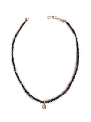 Choker Mono strass Nero 21,90 Euro