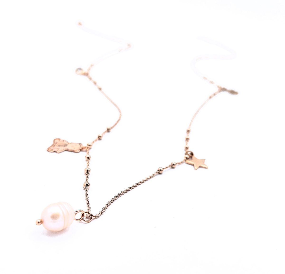Collana orsetti perle e stelle Starry Teddy Bear - immagine 4