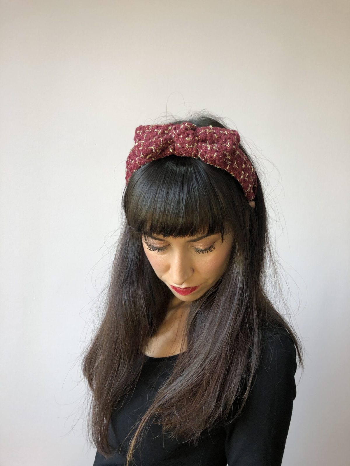 Cerchietto Boucle  con Fiocco - immagine 3
