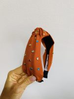 Cerchietto con Nodo e Borchie - immagine 5