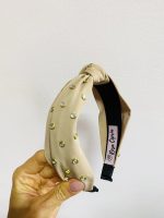 Cerchietto con Nodo e Borchie - immagine 8