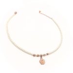 Girocollo Perline con Rosa - immagine 3