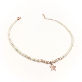 Girocollo Perline con Stella