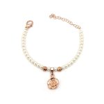 Bracciale Perline con Rosa - immagine 4