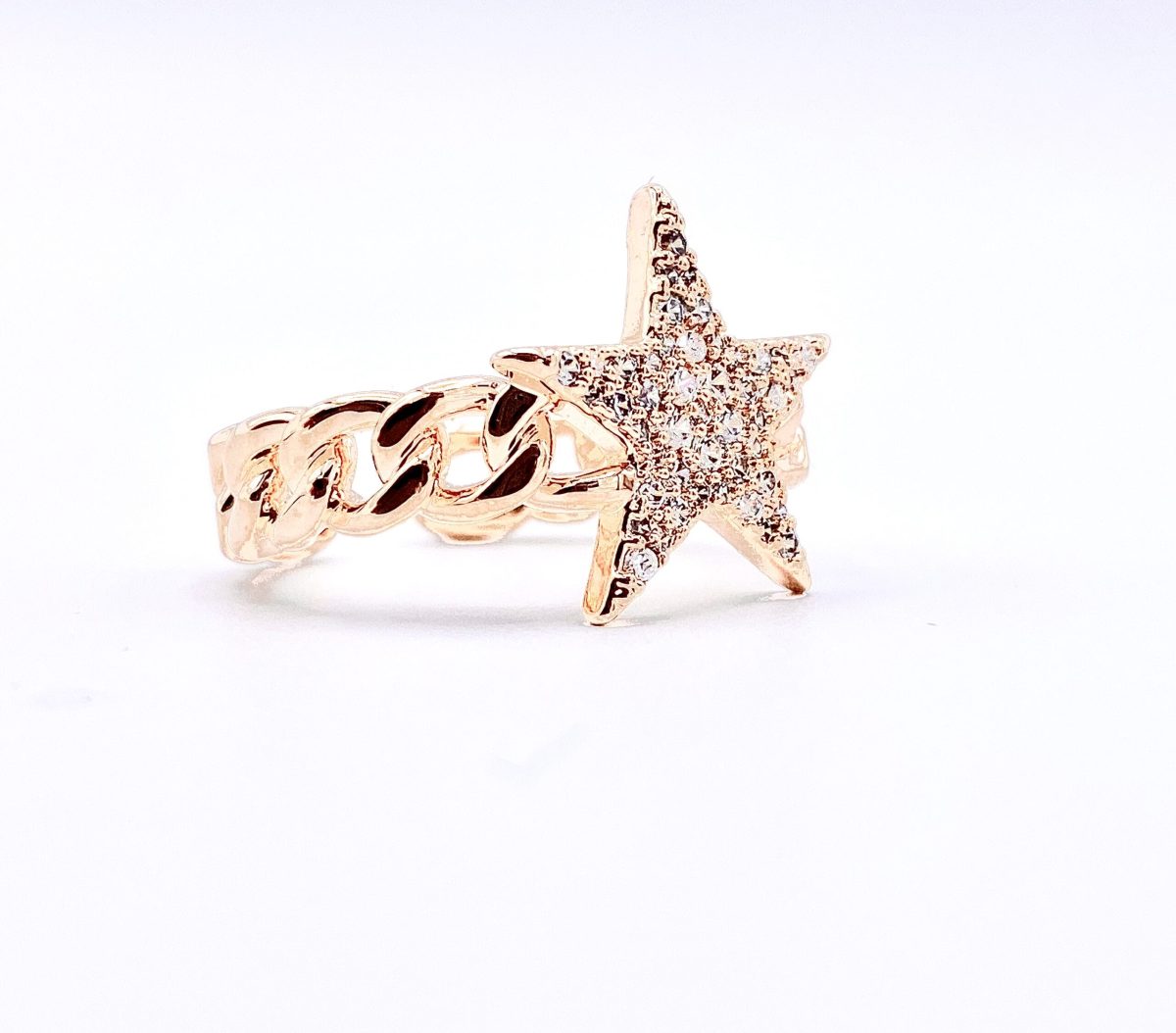 Anello Stella strass regolabile - immagine 3