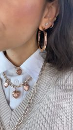 Orecchino a Cerchio SQUARED - immagine 3