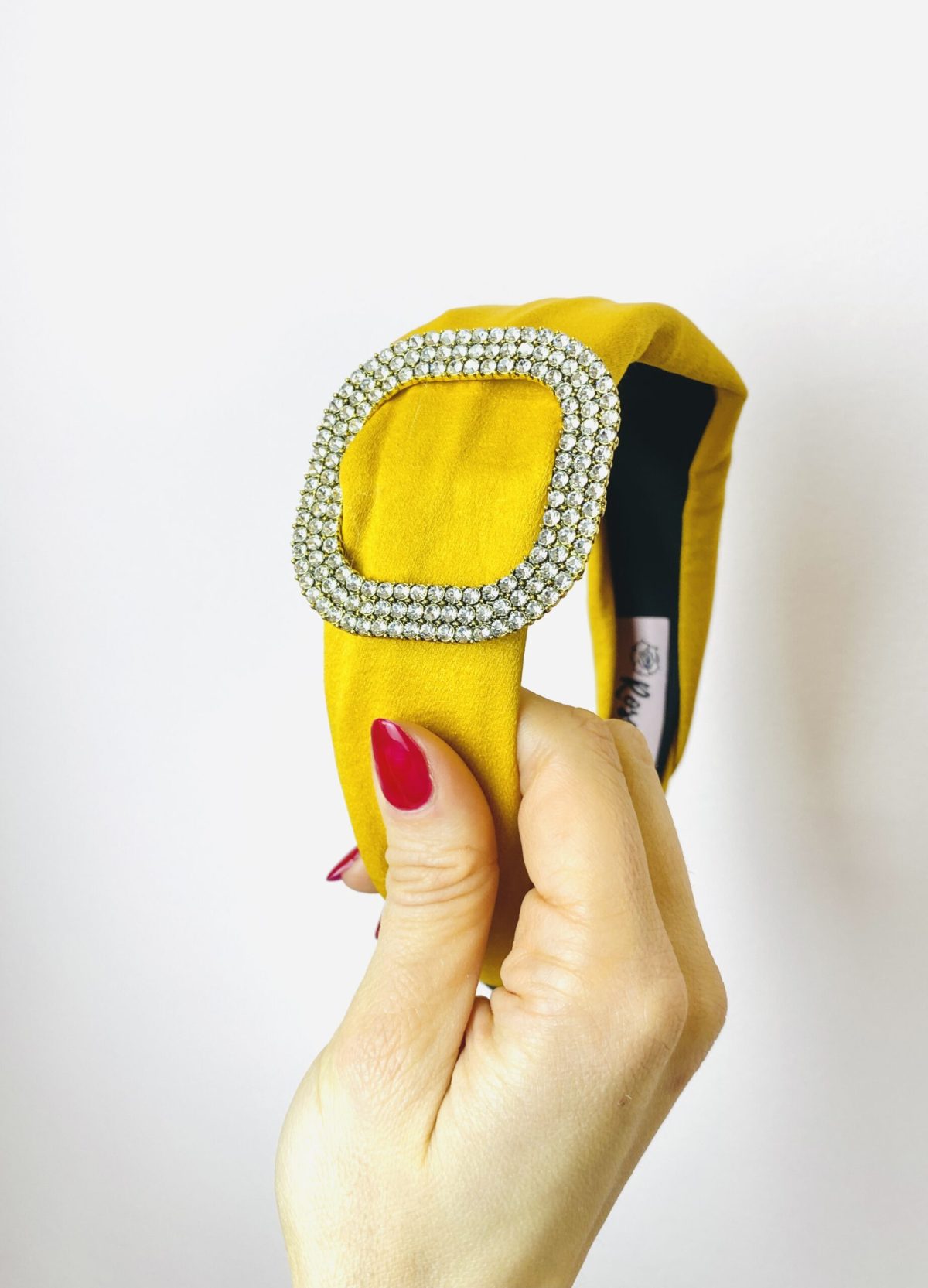 Cerchietto con strass e Fibbia Gioiello - immagine 6