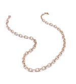 Collana Catena BASIC Martellata