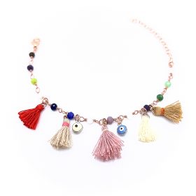 Cavigliera Boho Rosario Multicolor