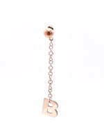 Orecchino lungo donna con Lettera - immagine 3