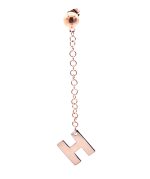 Orecchino lungo donna con Lettera - immagine 9