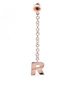 Orecchino lungo donna con Lettera - immagine 16