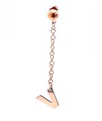 Orecchino lungo donna con Lettera - immagine 20