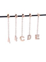 Orecchino lungo donna con Lettera - immagine 23