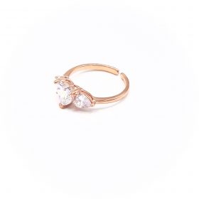 Anello Trilogy Crystal Heart
