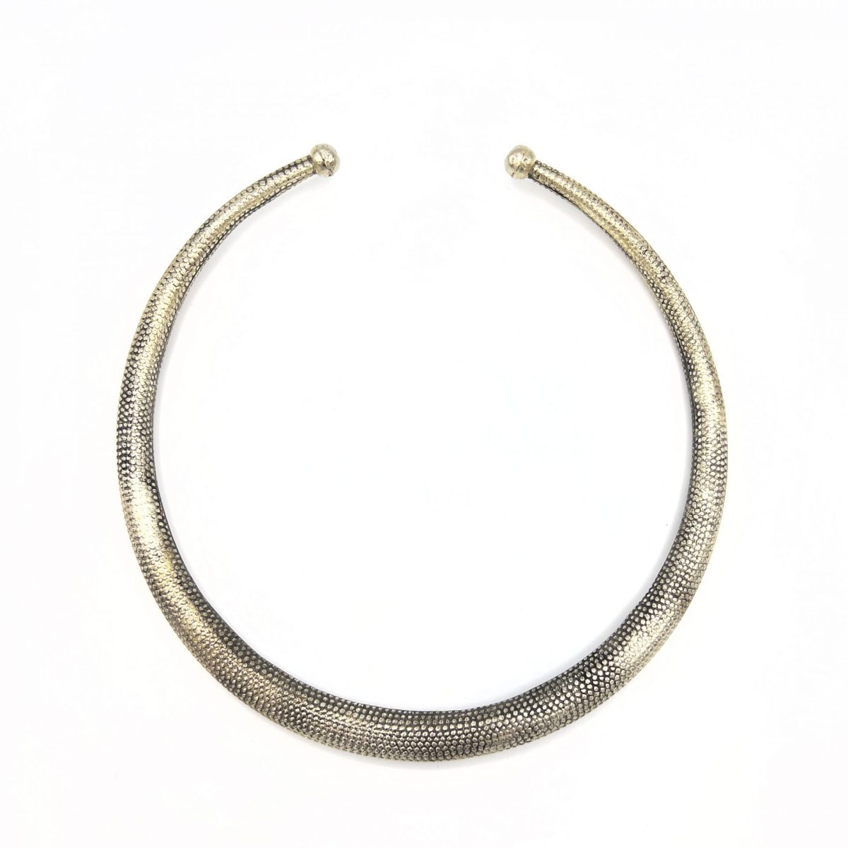Collana Sleek Rigida Semiaperta effetto Vintage - immagine 5