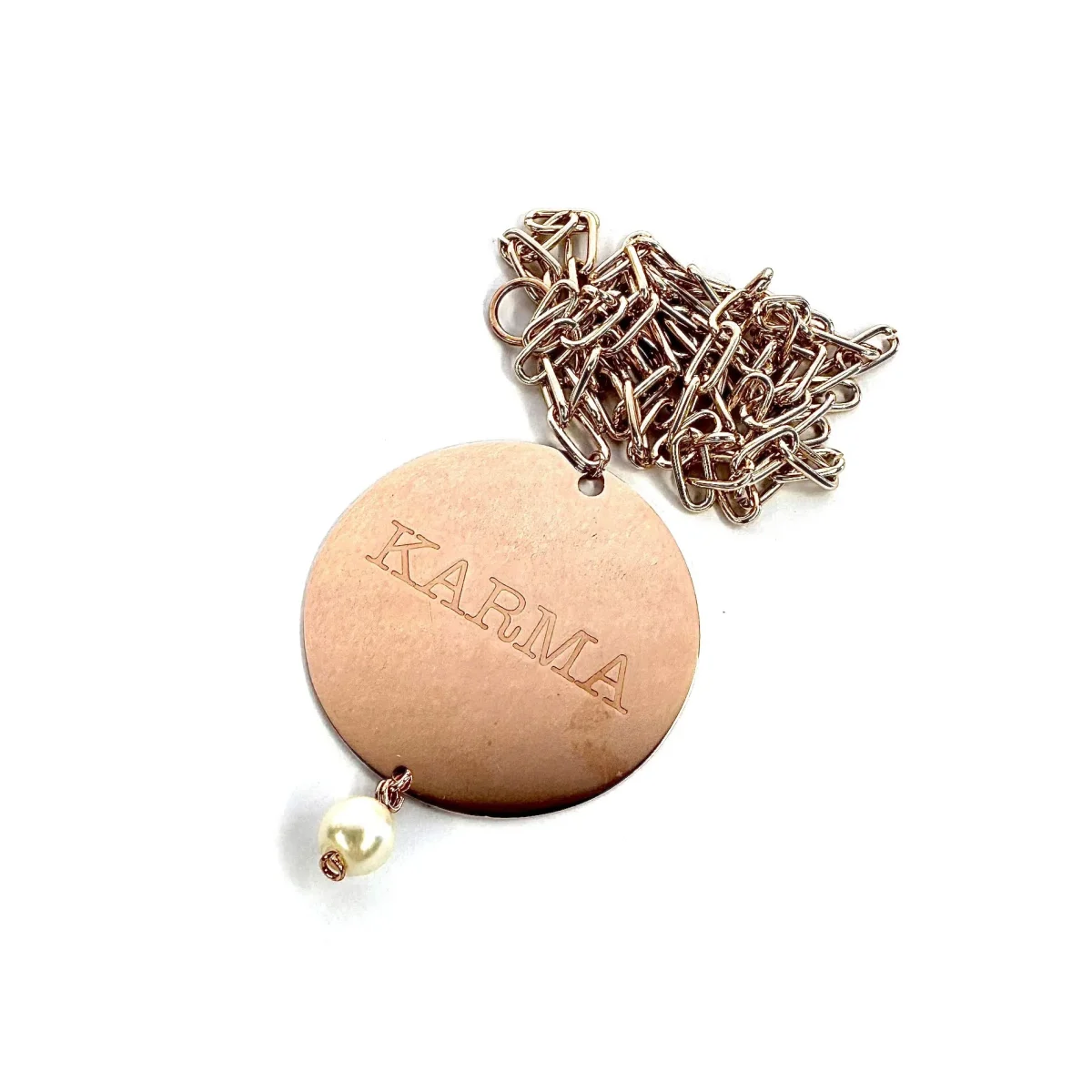 collana medaglia karma
