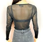 Maglia in Tulle Ultralight Basic manica lunga - immagine 2