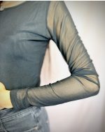 Maglia in Tulle Ultralight Basic manica lunga - immagine 3