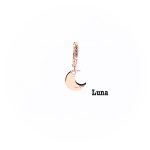 Orecchini personalizzabili mini cerchietto Strass - immagine 13