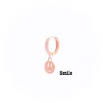 Orecchini personalizzabili mini cerchietto Strass - immagine 19