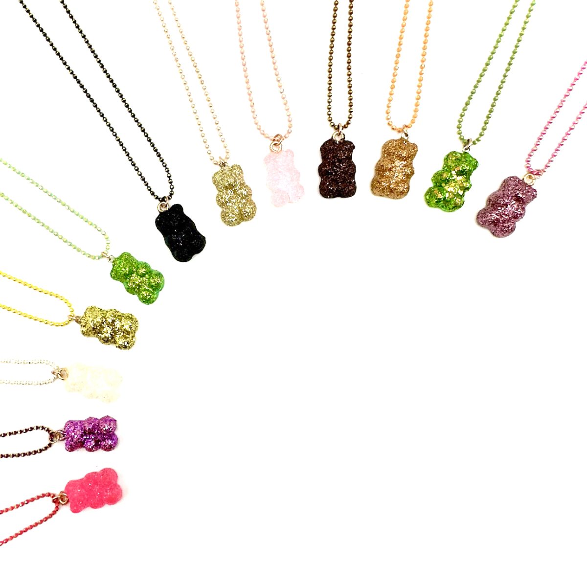 Girocollo Glitter Gummy Bear - immagine 2