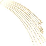 Cavigliera donna oro Catena Torchon - immagine 2