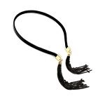 Cerchietto in pelle Inganno - immagine 2