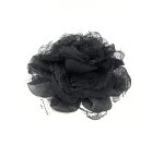 Spilla fiore in pizzo e seta - immagine 3