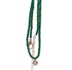 Choker collana girocollo mono-strass colorata - immagine 12