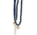 Choker collana girocollo mono-strass colorata - immagine 11