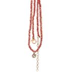 Choker collana girocollo mono-strass colorata - immagine 10