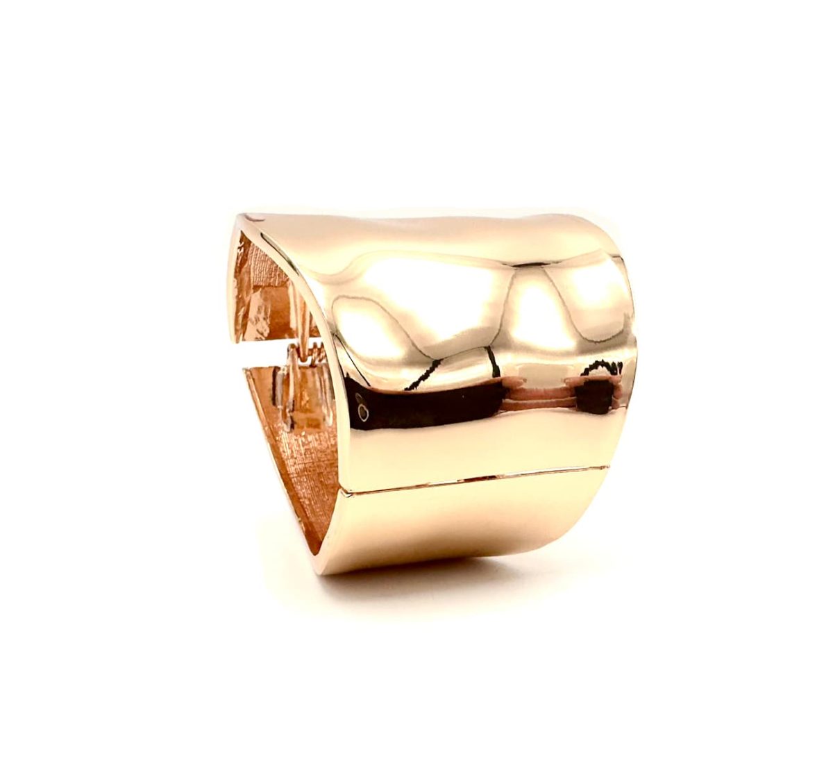 Bracciale rigido oro rosa Vittoria - immagine 1
