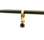 Orecchini mini cerchietto Pietra Miraggio - immagine 3