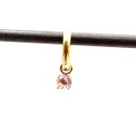 Orecchini mini cerchietto Pietra Miraggio - immagine 4