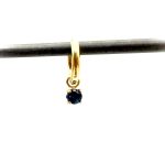 Orecchini mini cerchietto Pietra Miraggio - immagine 6