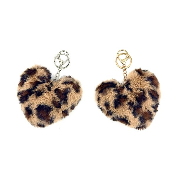 Portachiavi cuore Fluffy Riccardo