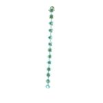 Mono orecchino lungo Crystal Squared - immagine 4