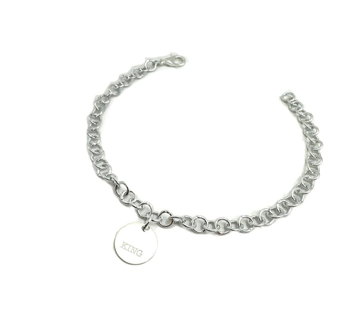 Bracciale uomo catena King - immagine 3