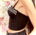 Top Bustier Corpetto Pietre Contessa - immagine 3