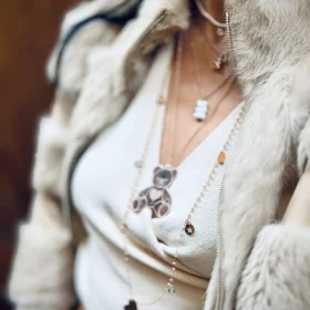 Collana ciondolo orsetto Best teddy