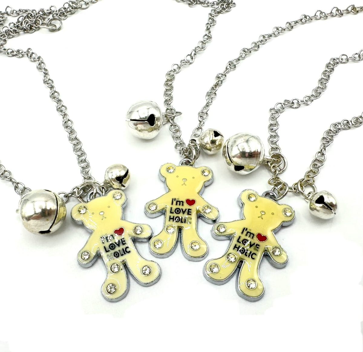 Collana campanello Trilly Teddy - immagine 1