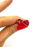 Orecchini Punto Luce a lobo SUPER CUORE - immagine 3