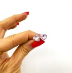 Orecchini Punto Luce a lobo SUPER CUORE - immagine 4