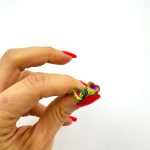 Orecchini Punto Luce a lobo SUPER CUORE - immagine 8