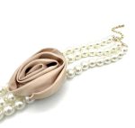 Collana di Perle tripla Rosa, Rosae - immagine 3