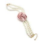 Collana di Perle tripla Rosa, Rosae - immagine 6